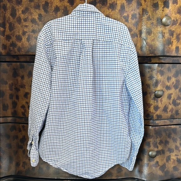 Ralph Lauren Blue Checkered Boy’s Shirt - Picture 3 of 4